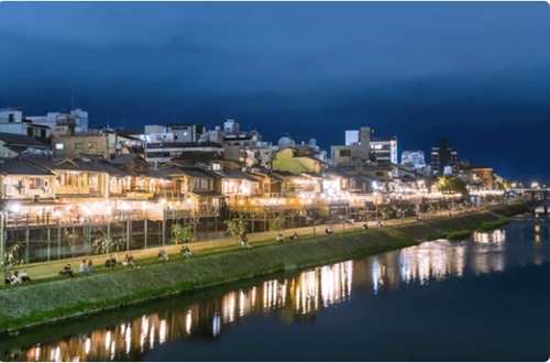 The Four Seasons of KAMOGAWA-river