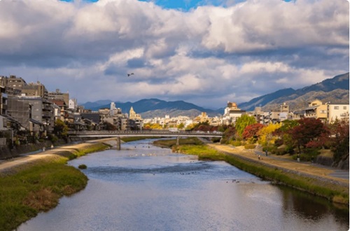 The Four Seasons of KAMOGAWA-river